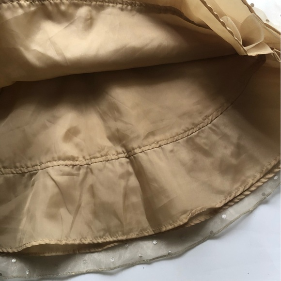 Gold Polka Dot Dress - Picture 3 of 9